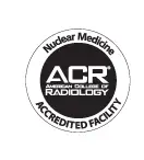 Comprehensive Cardiovascular PC - Circular logo with "Nuclear Medicine" and "Accredited Facility" text, featuring "ACR American College of Radiology" in the center—ideal for facilities offering nuclear stress tests in Howard Beach, NY.